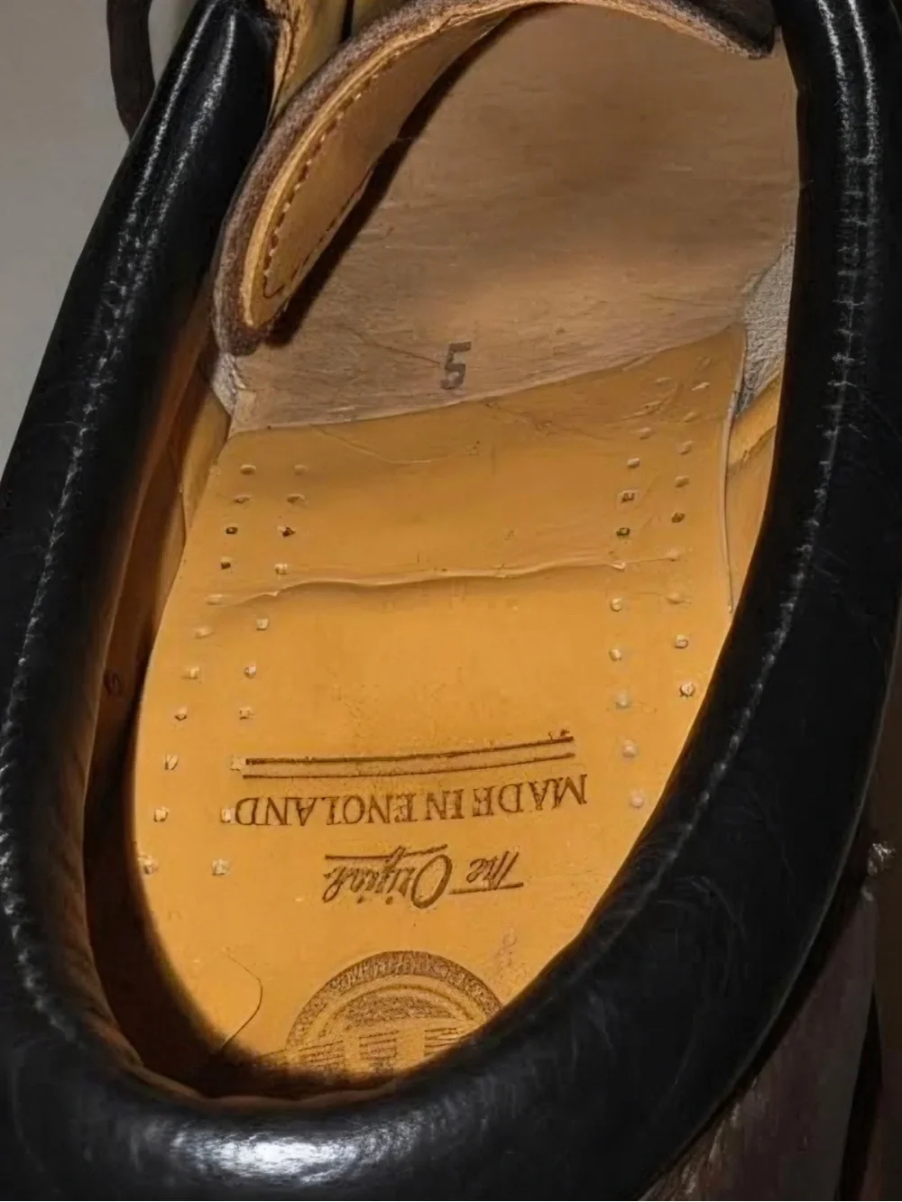 Dr. Martens Dark Brown Leather 3-Eye Derby - Picture 3 of 3